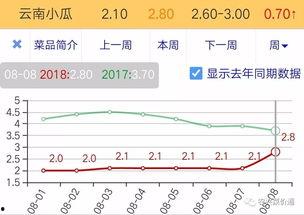 云南今日小瓜价格行情走势,今日走势分析