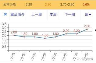 云南今日小瓜价格行情走势,今日走势分析